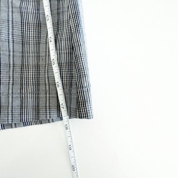 Cutter & Buck Women Mini Golf Skirt Plaid Gray Size 10 Built In Shorts - Picture 7 of 7